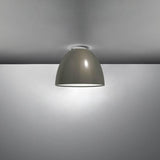 Nur Mini Ceiling Light by Artemide, Finish: Anthracite Grey, Aluminum, Glossy Black, Glossy White, Glossy Orange, Glossy Grey, Glossy Green, White Glossy, Light Option: Incandescent, LED, | Casa Di Luce Lighting