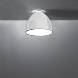 Nur Mini Ceiling Light by Artemide, Finish: White Glossy, Light Option: LED, | Casa Di Luce Lighting