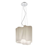 Logico Single Suspension by Artemide, Color: Tobacco-Artemide, Grey, White, , | Casa Di Luce Lighting