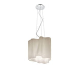 Logico Single Mini Suspension by Artemide, Color: Grey, White, Tobacco-Artemide, , | Casa Di Luce Lighting