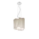 Logico Single Mini Suspension by Artemide, Color: Grey, White, Tobacco-Artemide, , | Casa Di Luce Lighting