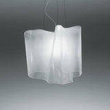 Logico Single Mini Suspension by Artemide, Color: Grey, White, Tobacco-Artemide, , | Casa Di Luce Lighting