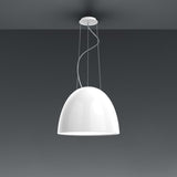 Nur Pendant Light by Artemide, Finish: Glossy Black, Glossy White, Glossy Grey, Glossy Orange, Glossy Green, Anthracite Grey, Aluminum, Light Option: Incandescent, LED, | Casa Di Luce Lighting