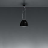 Nur Mini Pendant by Artemide, Finish: Aluminum, Anthracite Grey, Glossy Grey, Glossy Orange, Glossy White, Glossy Green, Glossy Black, Light Option: LED, Incandescent, | Casa Di Luce Lighting