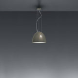 Nur Mini Pendant by Artemide, Finish: Aluminum, Anthracite Grey, Glossy Grey, Glossy Orange, Glossy White, Glossy Green, Glossy Black, Light Option: LED, Incandescent, | Casa Di Luce Lighting