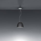 Nur Mini Pendant by Artemide, Finish: Aluminum, Anthracite Grey, Glossy Grey, Glossy Orange, Glossy White, Glossy Green, Glossy Black, Light Option: LED, Incandescent, | Casa Di Luce Lighting