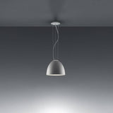 Nur Mini Pendant by Artemide, Finish: Aluminum, Light Option: LED, | Casa Di Luce Lighting