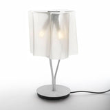 Logico Table Lamp by Artemide, Color: Grey, White, Tobacco-Artemide, Finish: Grey, Chrome, | Casa Di Luce Lighting