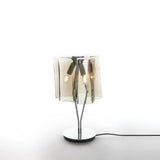 Logico Mini Table Lamp by Artemide, Color: Grey, Finish: Chrome, | Casa Di Luce Lighting