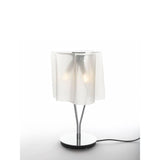 Logico Mini Table Lamp by Artemide, Color: Grey, White, Tobacco-Artemide, Finish: Grey, Chrome, | Casa Di Luce Lighting