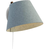 Lana Wall Sconce by Pablo, Color: Arctic Blue/Grey, Size: Small, | Casa Di Luce Lighting