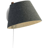 Lana Wall Sconce by Pablo, Color: Stone/Grey, Charcoal/Grey, Arctic Blue/Grey, Moss/Grey, Plum/Grey, Size: Mini, Small, Large, | Casa Di Luce Lighting
