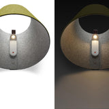 Lana Wall Sconce by Pablo, Color: Stone/Grey, Charcoal/Grey, Arctic Blue/Grey, Moss/Grey, Plum/Grey, Size: Mini, Small, Large, | Casa Di Luce Lighting