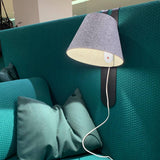 Lana Wall Sconce by Pablo, Color: Stone/Grey, Charcoal/Grey, Arctic Blue/Grey, Moss/Grey, Plum/Grey, Size: Mini, Small, Large, | Casa Di Luce Lighting