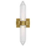 Langston Bath Sconce By Tech Lighting, Finish: Plated Brass