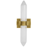 Langston Bath Sconce By Tech Lighting, Finish: Plated Brass