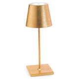 Gold Leaf Poldina Mini Table Lamp by Ai Lati