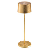 Olivia Battery Operated Table Lamp by Ai Lati, Finish: Gold Leaf, ,  | Casa Di Luce Lighting