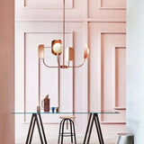 Leaf 7208-12 Chandelier by MM Lampadari, Finish: Brass Polished, Light Option: G9, Number of Lights: 4 | Casa Di Luce Lighting