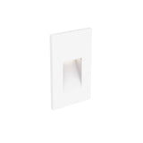 Echo Recessed Vertical Step Light - White