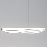 Lenis LED Linear Suspension by Cerno, Finish: Aluminum Brushed, Walnut, Walnut Dark Stained, Color Temperature: 2700K, 3500K, | Casa Di Luce Lighting
