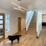 Essence Trio Linear Suspension by Tech Lighting, Finish: Brass Aged, Nickel Satin, , | Casa Di Luce Lighting
