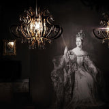 Lillibet Chandelier by Slamp, Color: Black, White, Transparent, Fume-Slamp, Gold, Silver, Copper, , | Casa Di Luce Lighting