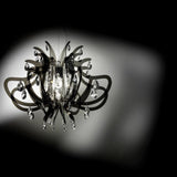 Lillibet Chandelier by Slamp, Color: Black, White, Transparent, Fume-Slamp, Gold, Silver, Copper, , | Casa Di Luce Lighting