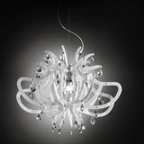 Lillibet Chandelier by Slamp, Color: Black, White, Transparent, Fume-Slamp, Gold, Silver, Copper, , | Casa Di Luce Lighting