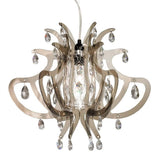 Lillibet Mini Chandelier by Slamp, Color: Black, Transparent, White, Fume-Slamp, , | Casa Di Luce Lighting