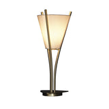 Curve Table Lamp by CVL, Finish: Nickel Satin, , | Casa Di Luce Lighting
