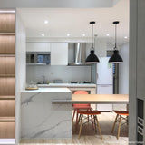 Laito Pendant Light by Seed Design, Finish: Matt Black, Matt White-Axo Light, Chrome, Copper, Brass, Size: Medium, Large, | Casa Di Luce Lighting