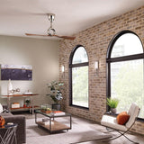 Link Ceiling Fan by Kichler, Finish: Nickel Brushed, Nickel Polished, , | Casa Di Luce Lighting