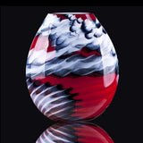 Loft Variegato Table Lamp by Murano Arte, Sizes: Medium, Large, Color: Red, Grey, | Casa Di Luce Lighting