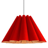 Lora Pendant Light by Weplight, Color: Red, Size: Large, | Casa Di Luce Lighting