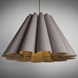 Lora Pendant Light by Weplight, Color: Ash, Beech, Ebony, Grey Oak, Wenge, Red, Yellow, Green, Blue, White, Petiribí, Size: Small, Medium, Large, X-Large, | Casa Di Luce Lighting