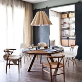 Lora Pendant Light by Weplight, Color: Ash, Beech, Ebony, Grey Oak, Wenge, Red, Yellow, Green, Blue, White, Petiribí, Size: Small, Medium, Large, X-Large, | Casa Di Luce Lighting