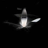 Blow Ceiling Fan with Light by Luceplan by Luceplan, Blades: Green, Orange, Transparent, Multicolor, , | Casa Di Luce Lighting