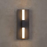 Lyft 12 Outdoor LED Wall Sconce by Tech Lighting, Finish: Black, Bronze, Charcoal - Tech, Color Temperature: 2700K, 3000K, 4000K, | Casa Di Luce Lighting