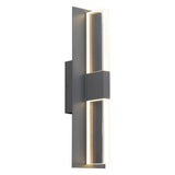 Lyft 18 Outdoor LED Wall Sconce by Tech Lighting, Finish: Black, Bronze, Charcoal - Tech, Color Temperature: 2700K, 3000K, 4000K, | Casa Di Luce Lighting