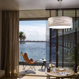 Gea Small Pendant by LZF Lamps, Wood Color: White Ivory-LZF, Cherry-LZF, Beech-LZF, Yellow-LZF, Orange-LZF, Red-LZF, Blue-LZF, Grey-LZF, Turquoise-LZF, Chocolate-LZF, Pale Rose, Bulb Type: E26, GU24, | Casa Di Luce Lighting