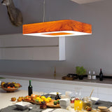 Cuad Pendant by LZF Lamps, Wood Color: White Ivory-LZF, Cherry-LZF, Beech-LZF, Yellow-LZF, Orange-LZF, Red-LZF, Blue-LZF, Grey-LZF, Turquoise-LZF, Chocolate-LZF, Pale Rose, , | Casa Di Luce Lighting