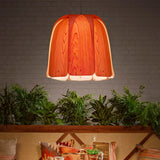 Domo Pendant by LZF Lamps, Wood Color: White Ivory-LZF, Cherry-LZF, Beech-LZF, Yellow-LZF, Orange-LZF, Red-LZF, Blue-LZF, Grey-LZF, Turquoise-LZF, Pale Rose, , | Casa Di Luce Lighting