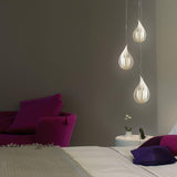 Raindrop Small Pendant in bedroom