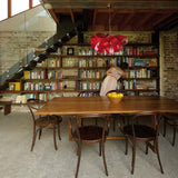 Agatha Small Chandelier by LZF Lamps, Wood Color: White Ivory-LZF, Cherry-LZF, Beech-LZF, Yellow-LZF, Orange-LZF, Red-LZF, Blue-LZF, Grey-LZF, Turquoise-LZF, Pale Rose, , | Casa Di Luce Lighting