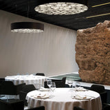 Spiro Medium Suspension Lamp in dining room