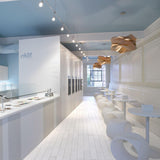 Link Pendant Light by LZF Lamps, Size: Small, Large, Wood Color: White Ivory-LZF, Cherry-LZF, Beech-LZF, Yellow-LZF, Orange-LZF, Red-LZF, Blue-LZF, Grey-LZF, Turquoise-LZF, Chocolate-LZF, Pale Rose, | Casa Di Luce Lighting