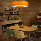 Saturnia Small Suspension in dining room