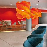 Link Chain S3 Pendant by LZF Lamps, Wood Color: White Ivory-LZF, Cherry-LZF, Beech-LZF, Yellow-LZF, Orange-LZF, Red-LZF, Blue-LZF, Grey-LZF, Turquoise-LZF, Chocolate-LZF, Pale Rose, , | Casa Di Luce Lighting