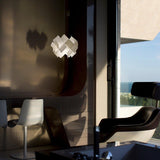 Escape Pendant Lamp by LZF Lamps, Size: Small, Large, Wood Color: White Ivory-LZF, Cherry-LZF, Beech-LZF, Yellow-LZF, Orange-LZF, Red-LZF, Blue-LZF, Grey-LZF, Turquoise-LZF, Chocolate-LZF, Pale Rose, Bulb Type: E26, GU24 | Casa Di Luce Lighting